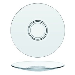 Set 6 Platos Transp. 14Cm Caprice